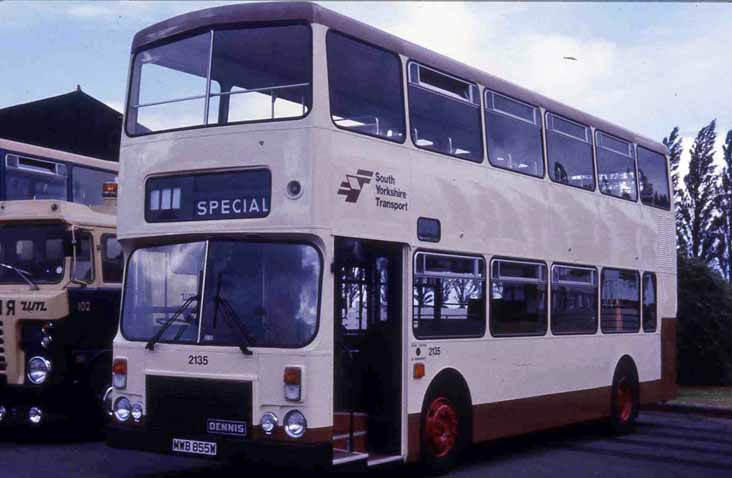 South Yorkshire PTE Dennis Dominator Alexander 2135